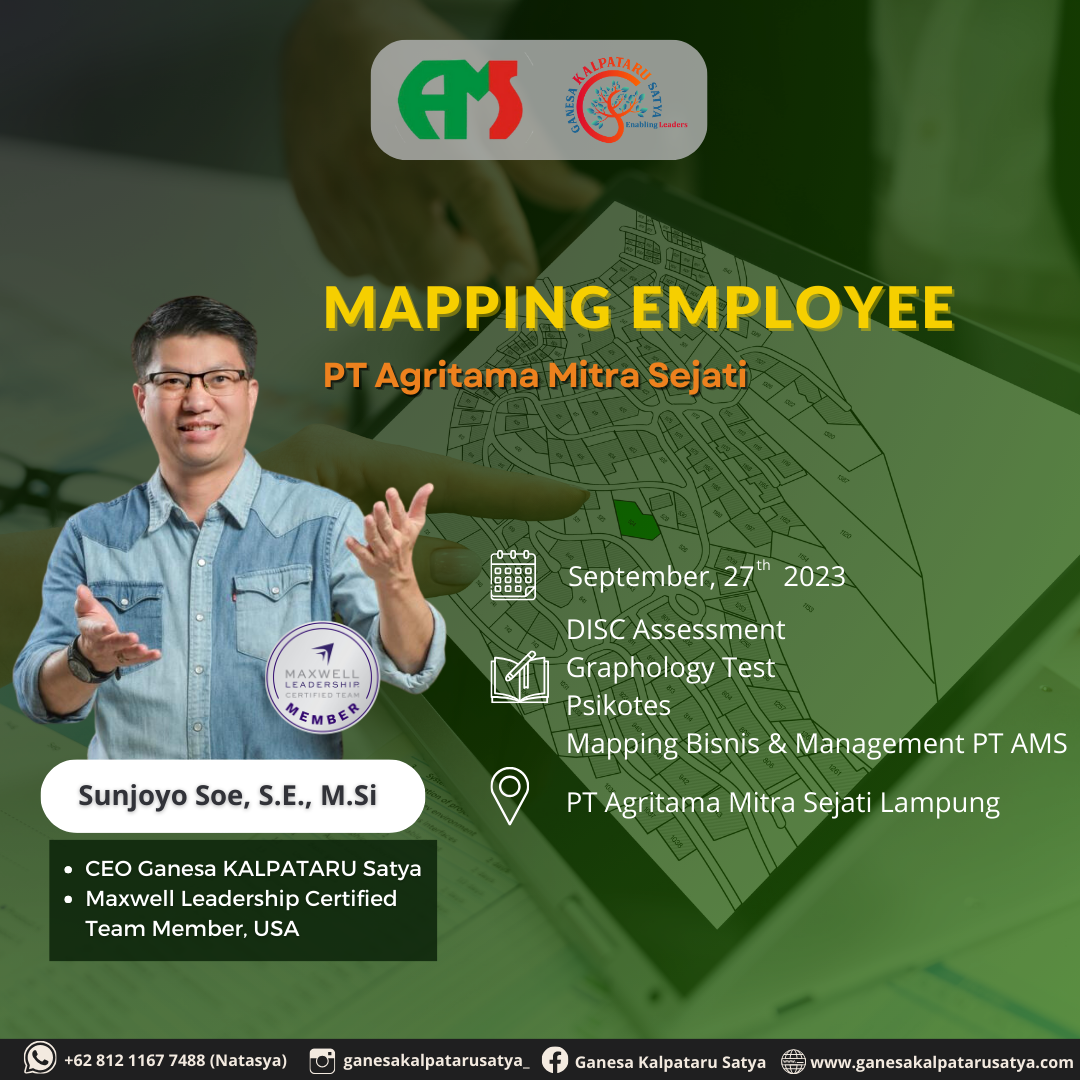 Mapping Employee PT Agritama Mitra Sejati Lampung