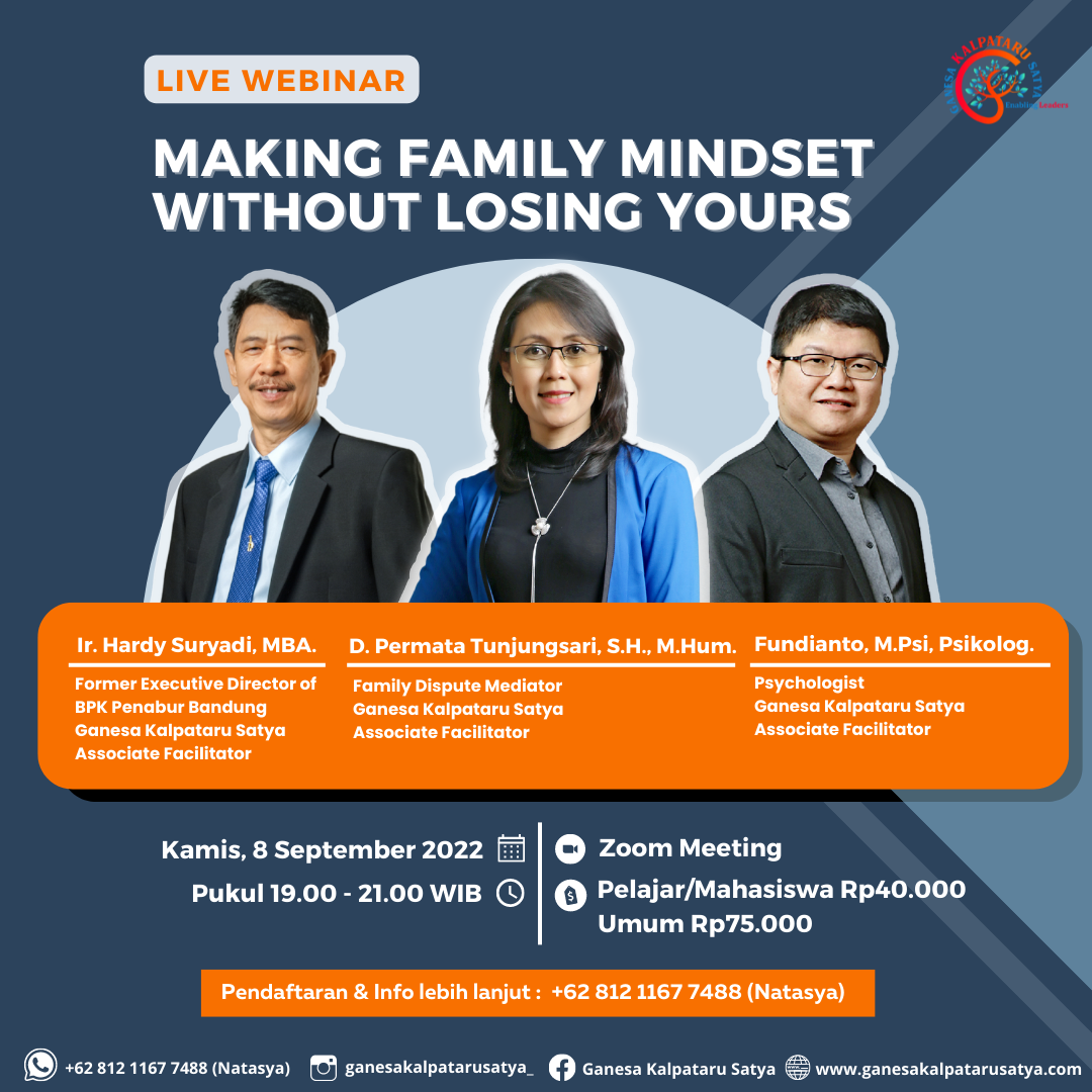 Making Family Mindset Without Losing Yours