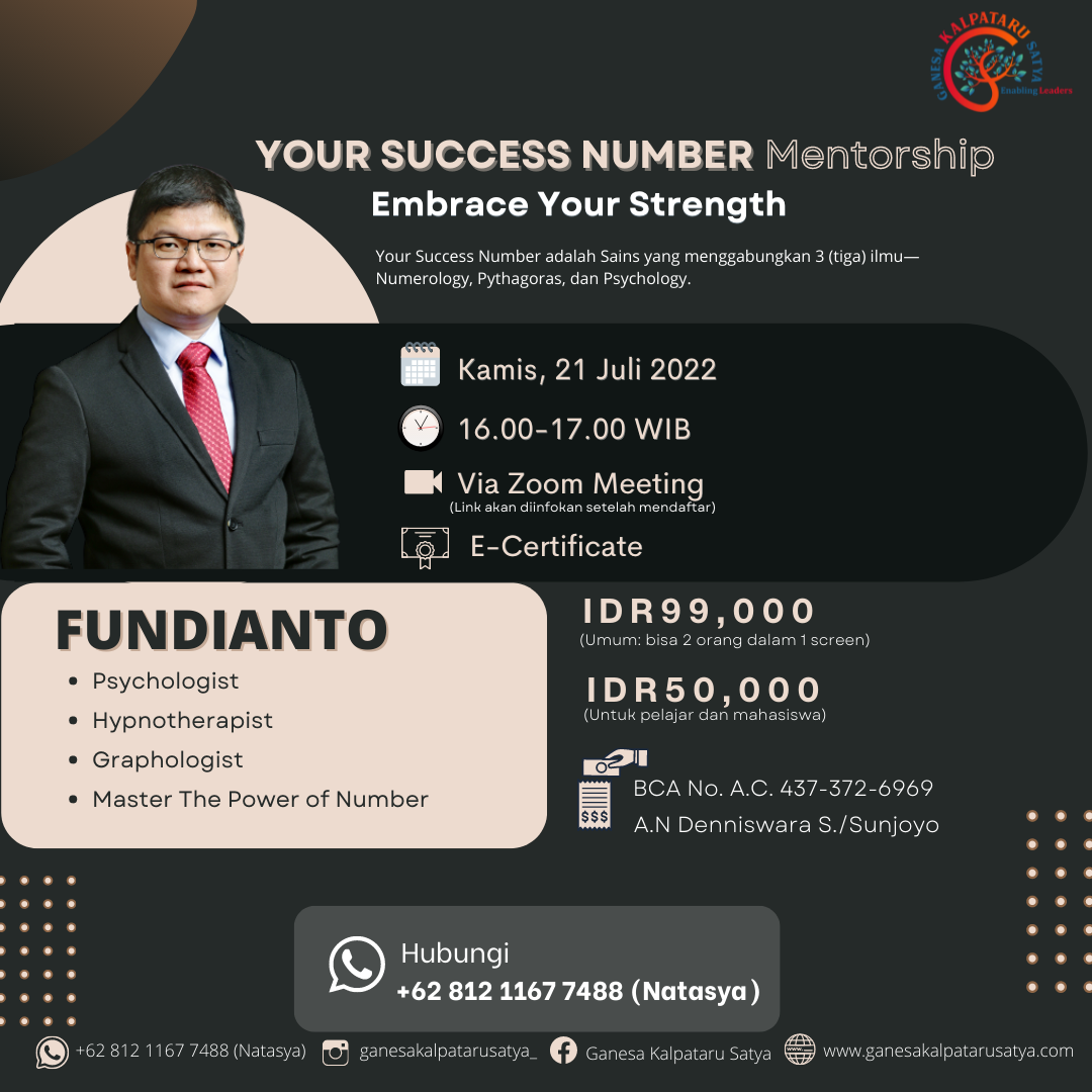 Your Success Number Mentorship: Embrace Your Strength