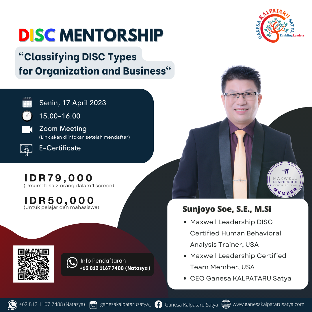 DISC Mentorship: Classifyng DISC Types for Organization and Business