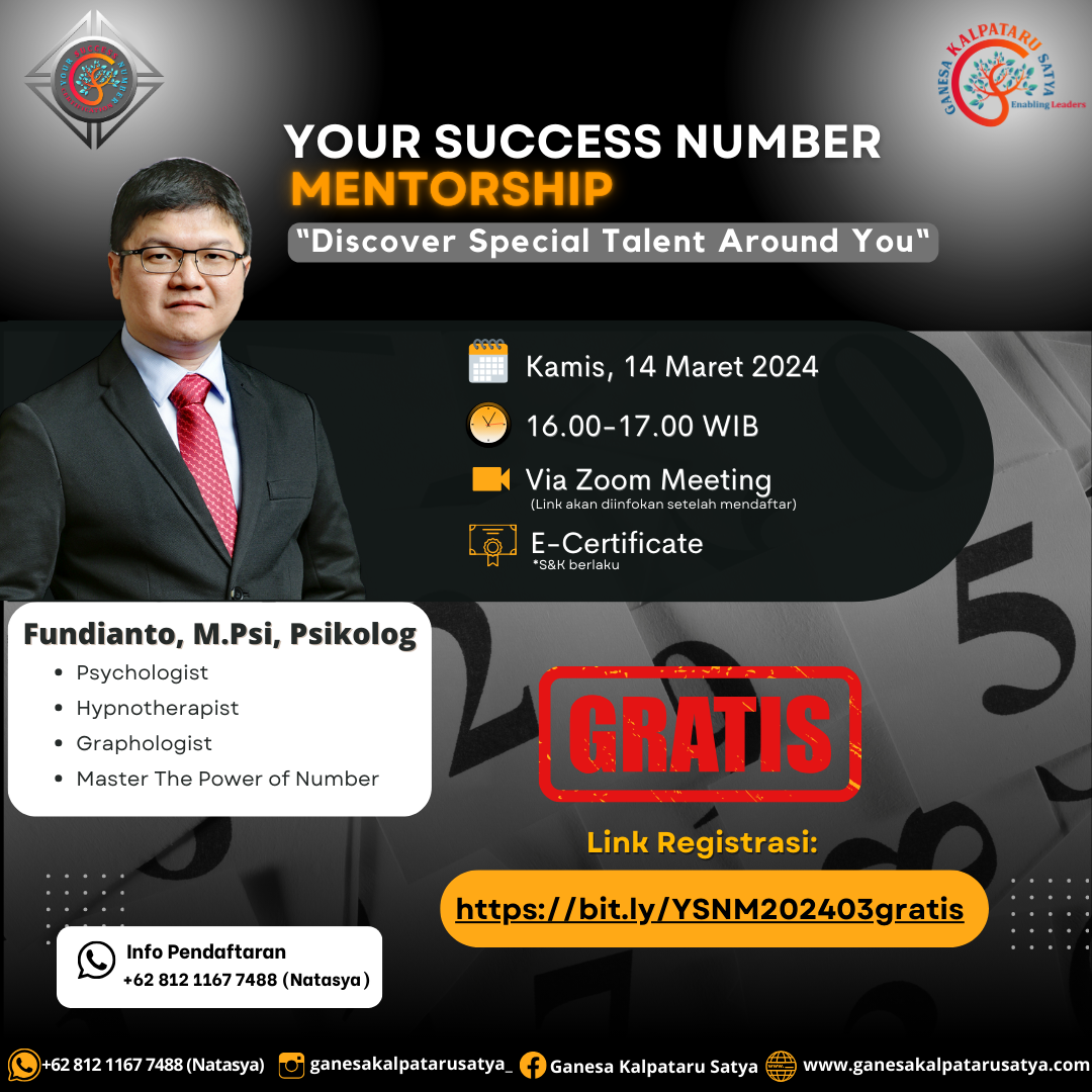 Your Success Number Mentorship: Discover Special Talent Around You