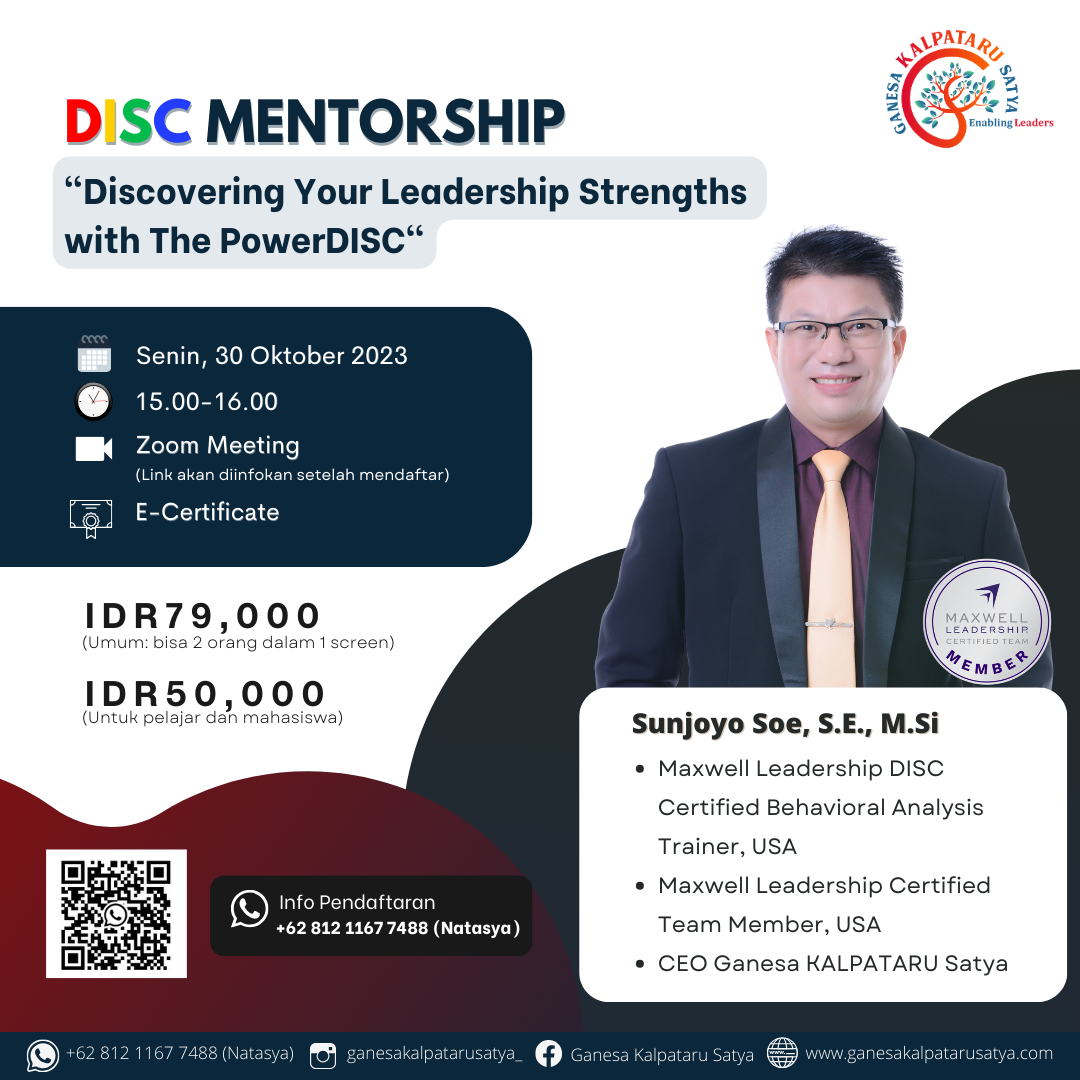 DISC Mentorship: Discovering Your Leadership Strengths with The PowerDISC