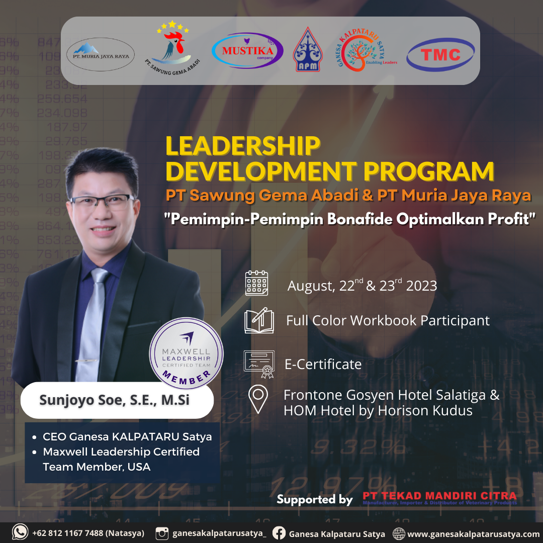 LEADERSHIP DEVELOPMENT PROGRAM PT Sawung Gema Abadi & PT Muria Jaya Raya