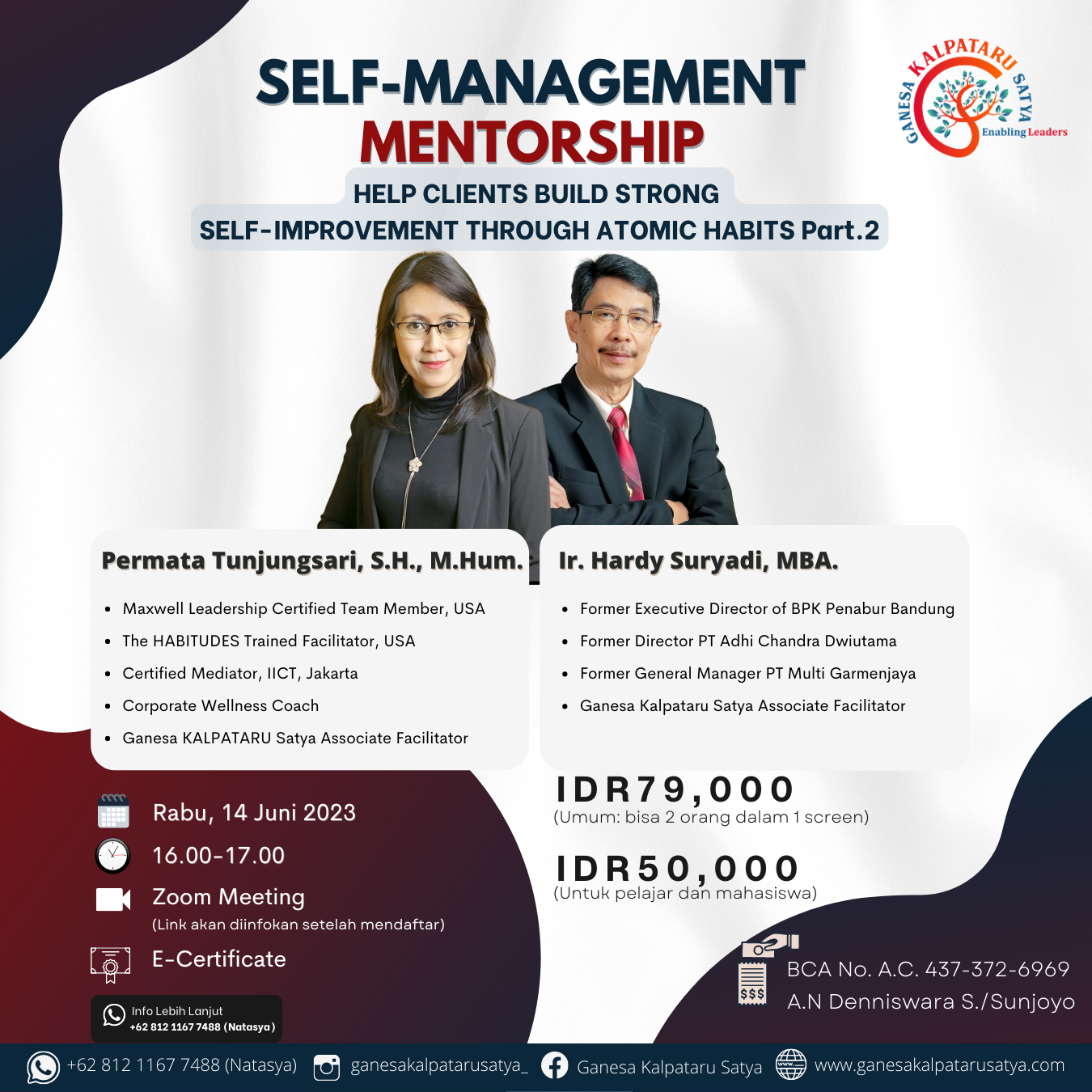 Self-Management Mentorship: Help Clients Build Strong Self-Improvement Through Atomic Habits PART 2