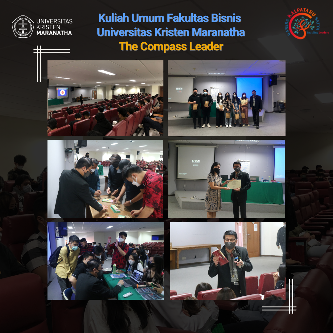 Kuliah Umum Fakultas Bisnis Universitas Kristen Maranatha The Compass Leader