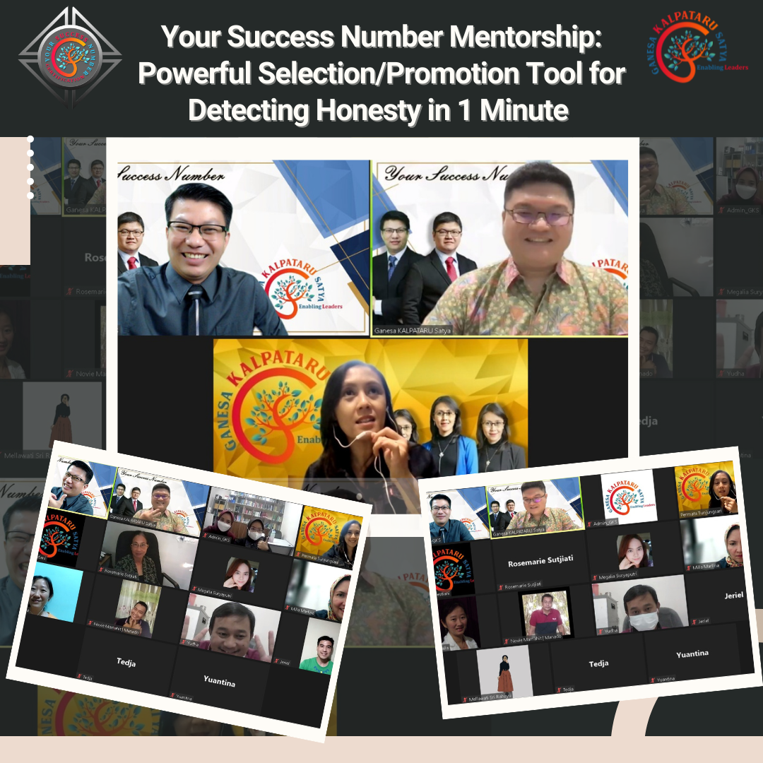 Your Succes Number Mentorship : Powerful Selection / Promotion Tool