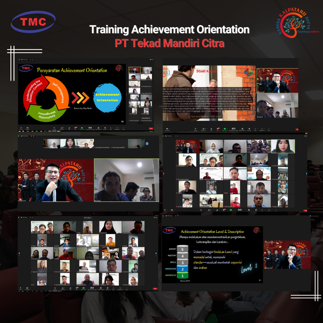 Training Achievement Orientation PT Tekad Mandiri Citra