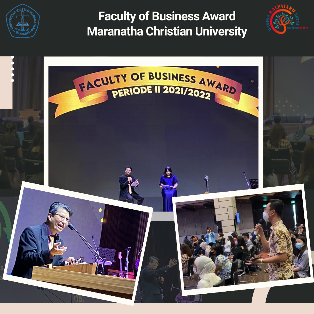 Faculty of Business Award Maranatha Christian University
