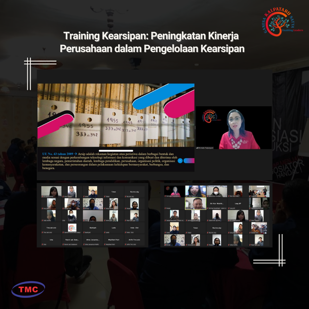 Training Kearsipan: Peningkatan Kinerja Perusahaan dalam Pengelolaan Kearsipan