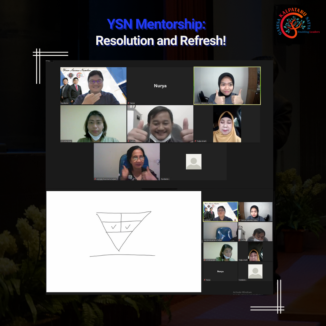 YSN Mentorship: Resolution and Refresh!