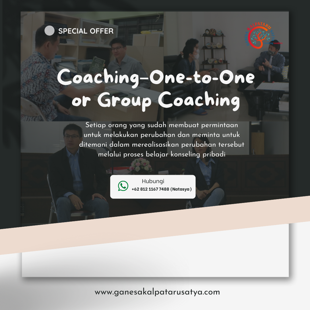 Coaching One-to-One or Group Coaching
