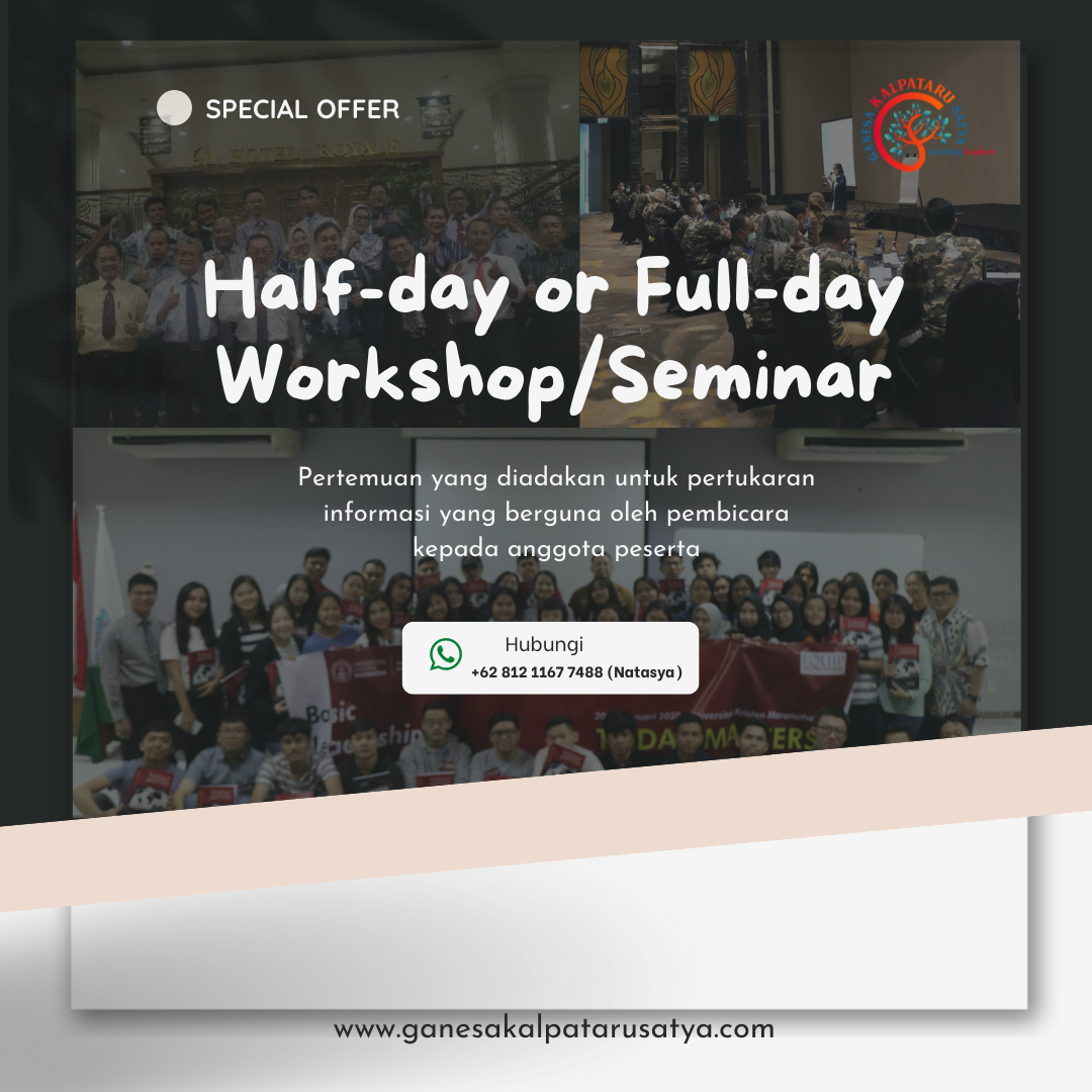 Half-day or Full-day Workshop/Seminar